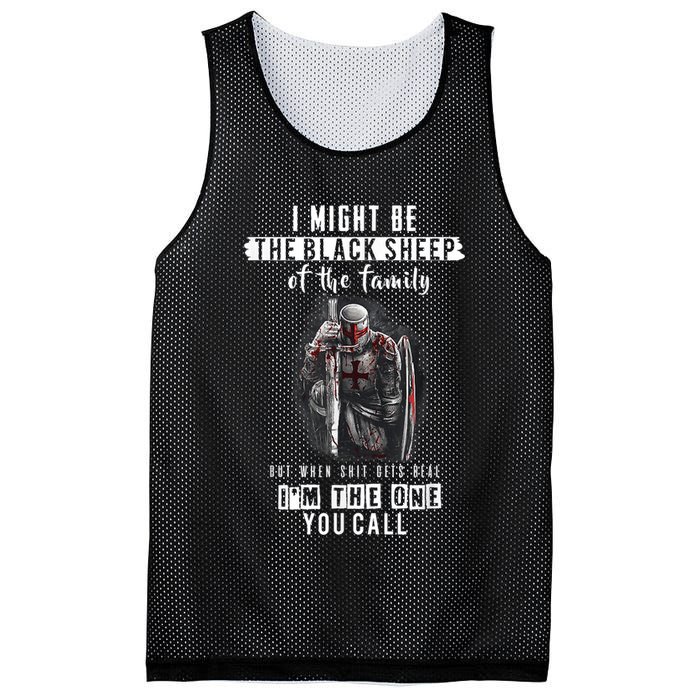 Religious Verse Christian Costume, Crusader Knights Templar Mesh Reversible Basketball Jersey Tank