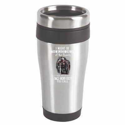 Religious Verse Christian Costume, Crusader Knights Templar 16oz Travel Tumbler