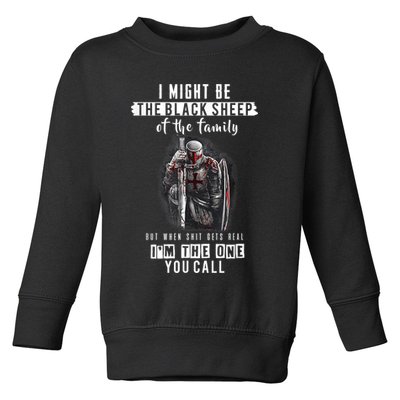 Religious Verse Christian Costume, Crusader Knights Templar Toddler Sweatshirt