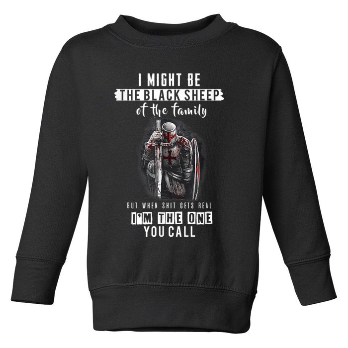Religious Verse Christian Costume, Crusader Knights Templar Toddler Sweatshirt