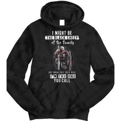 Religious Verse Christian Costume, Crusader Knights Templar Tie Dye Hoodie