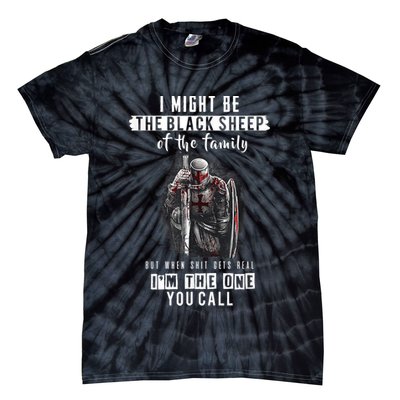 Religious Verse Christian Costume, Crusader Knights Templar Tie-Dye T-Shirt