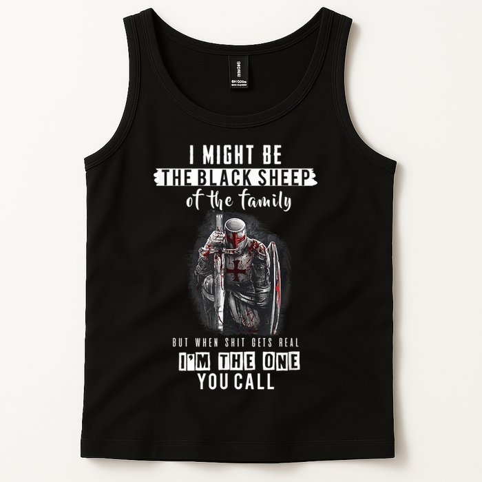 Religious Verse Christian Costume, Crusader Knights Templar Tank Top