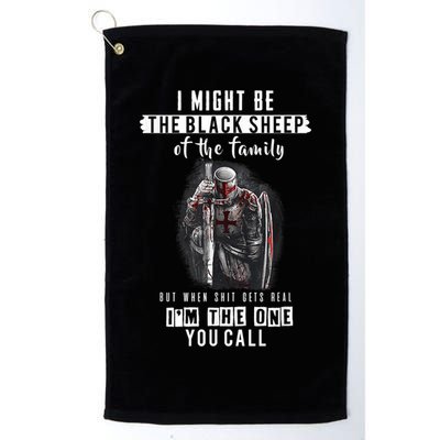 Religious Verse Christian Costume, Crusader Knights Templar Golf Towel