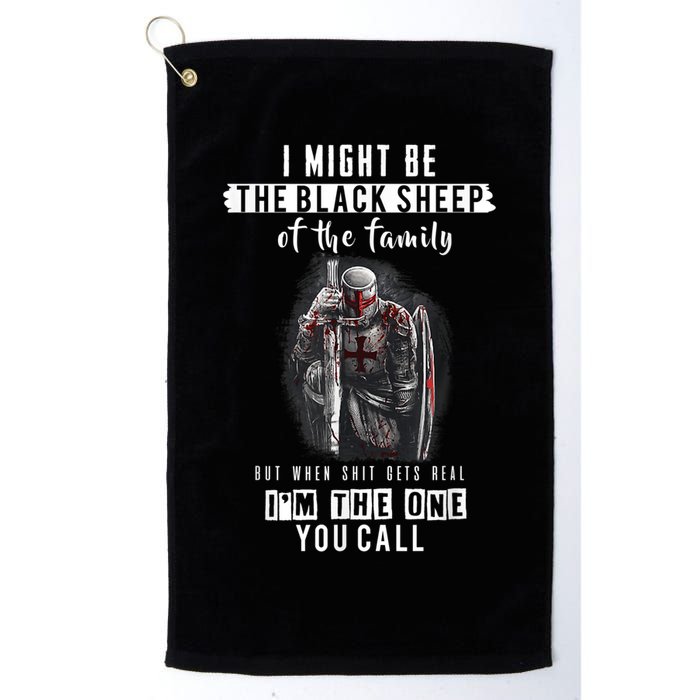 Religious Verse Christian Costume, Crusader Knights Templar Golf Towel