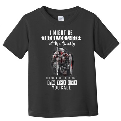 Religious Verse Christian Costume, Crusader Knights Templar Toddler T-Shirt