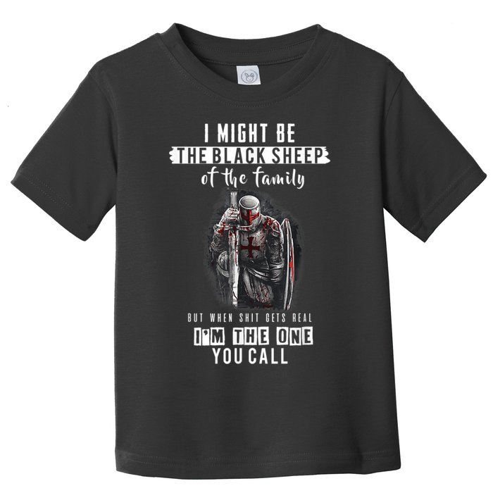 Religious Verse Christian Costume, Crusader Knights Templar Toddler T-Shirt