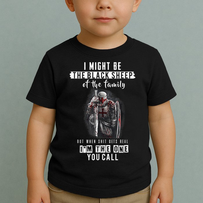 Religious Verse Christian Costume, Crusader Knights Templar Toddler T-Shirt