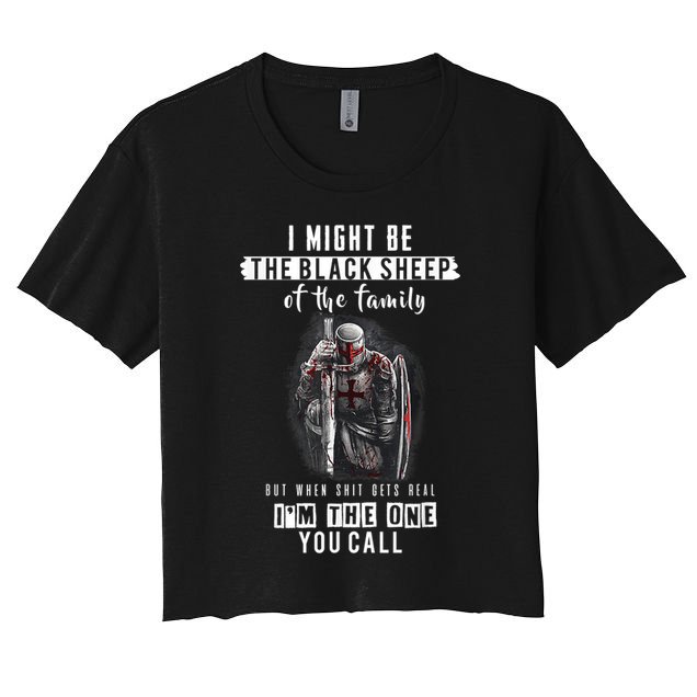 Religious Verse Christian Costume, Crusader Knights Templar Crop Top