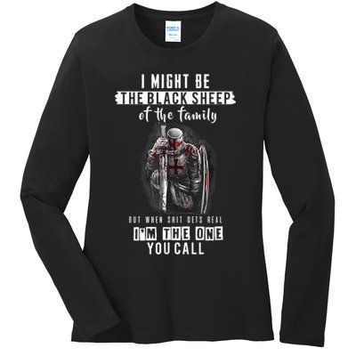 Religious Verse Christian Costume, Crusader Knights Templar Ladies Long Sleeve Shirt