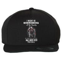 Religious Verse Christian Costume, Crusader Knights Templar Wool Snapback Cap