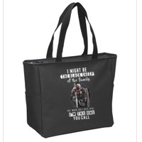 Religious Verse Christian Costume, Crusader Knights Templar Zip Tote Bag