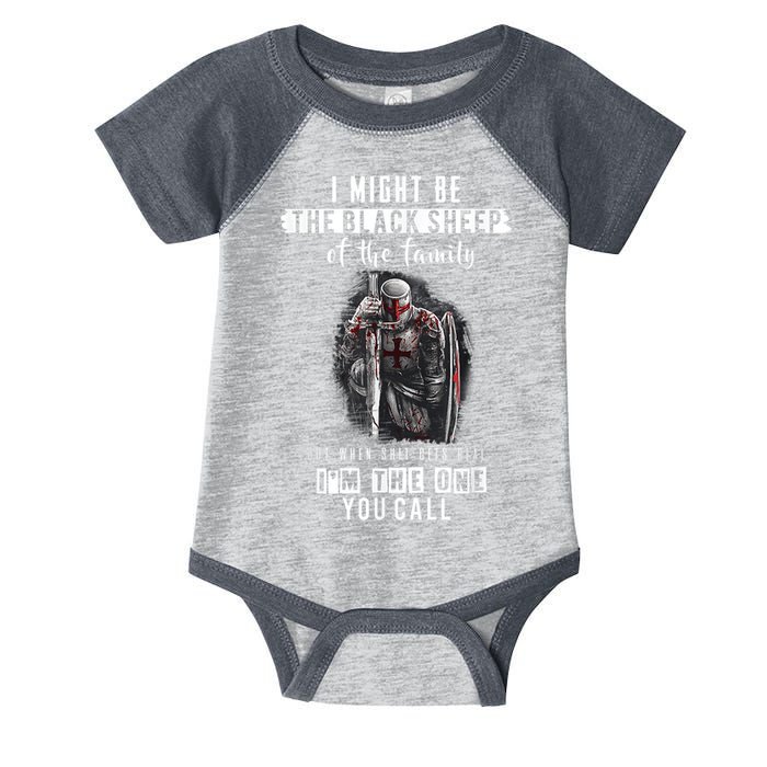 Religious Verse Christian Costume, Crusader Knights Templar Infant Baby Jersey Bodysuit