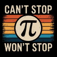Retro Vintage Cant Stop Pi Wont Stop Pi Day Math Teachers Sweatshirt