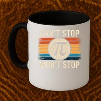 Retro Vintage Cant Stop Pi Wont Stop Pi Day Math Teachers Mug