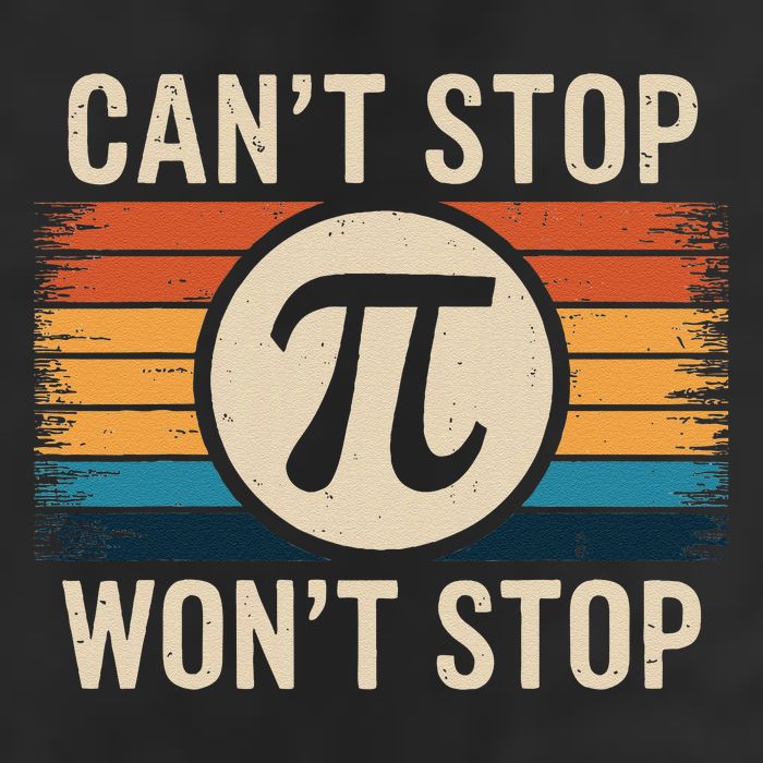 Retro Vintage Cant Stop Pi Wont Stop Pi Day Math Teachers Trucker Hat