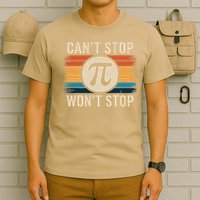 Retro Vintage Cant Stop Pi Wont Stop Pi Day Math Teachers T-Shirt