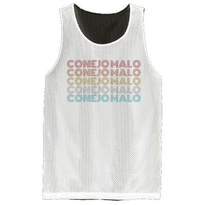 Retro Vintage Conejo Malo Mesh Reversible Basketball Jersey Tank