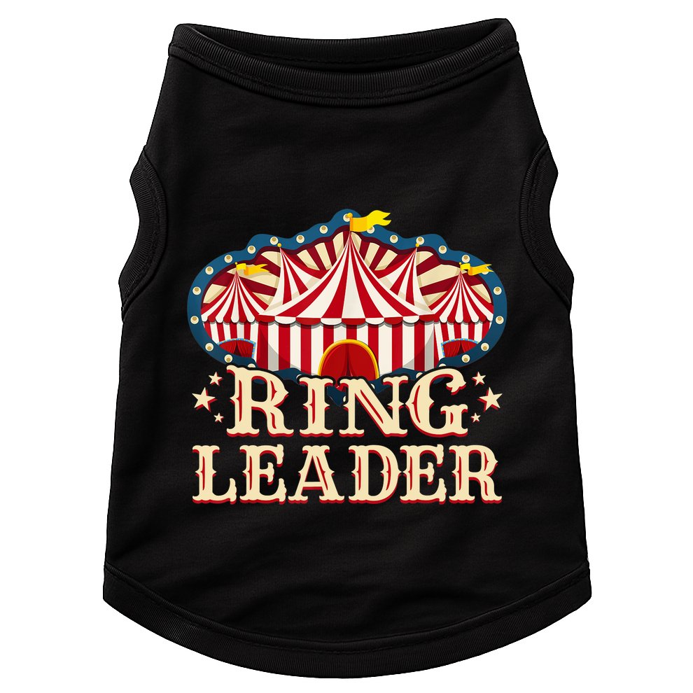 Ringleader - Vintage Circus Themed Birthday Party Doggie Tank
