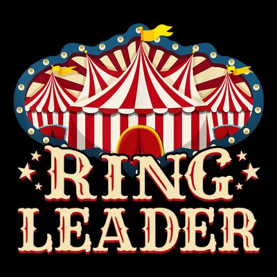Ringleader - Vintage Circus Themed Birthday Party T-Shirt