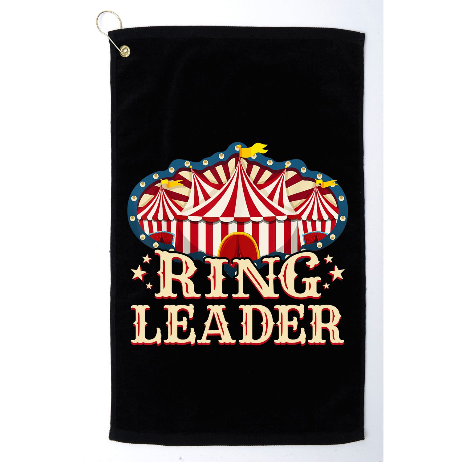 Ringleader - Vintage Circus Themed Birthday Party Golf Towel