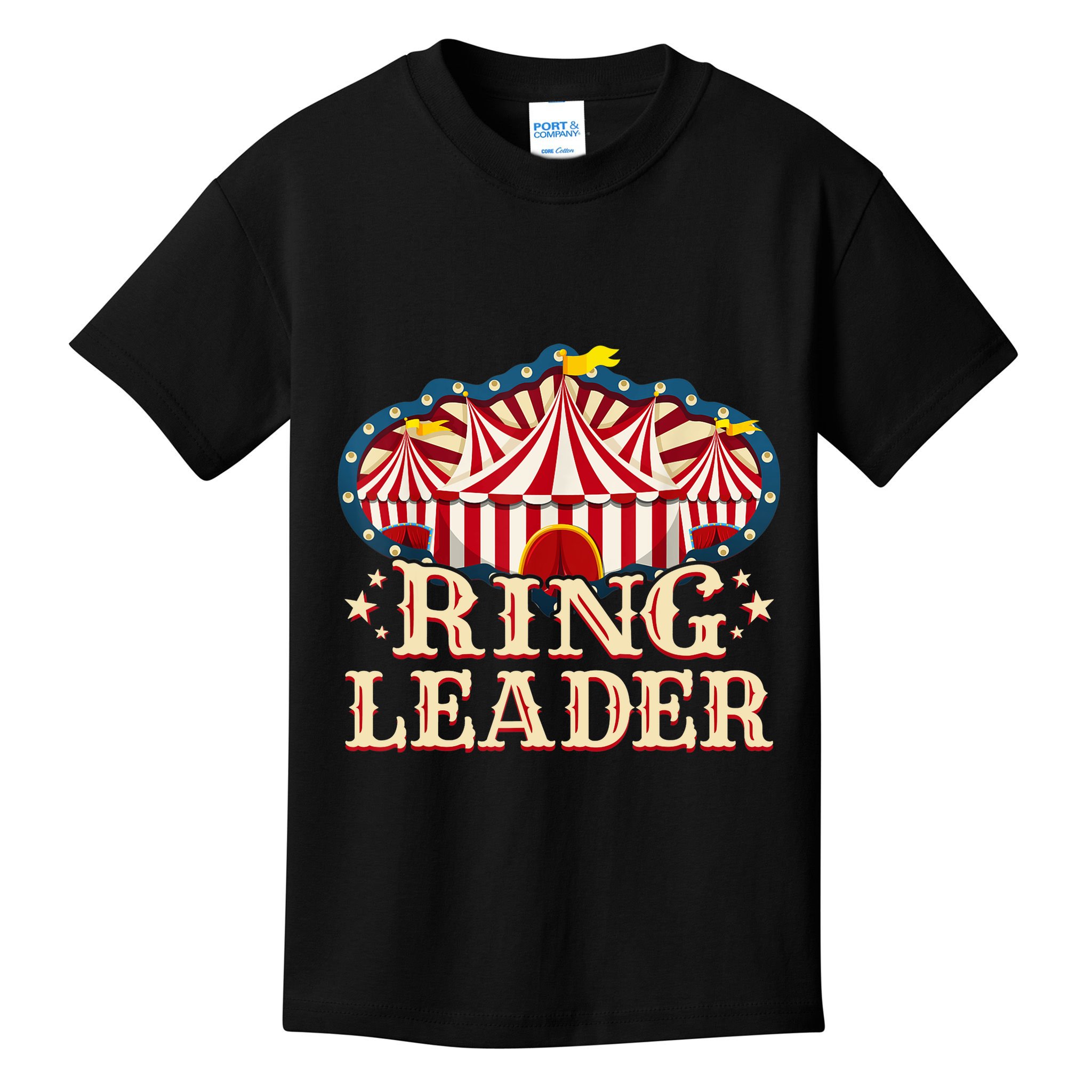 Ringleader - Vintage Circus Themed Birthday Party Kids T-Shirt