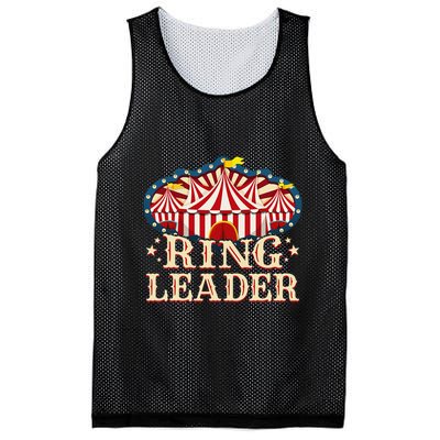 Ringleader Vintage Circus Themed Birthday Party Mesh Reversible Basketball Jersey Tank