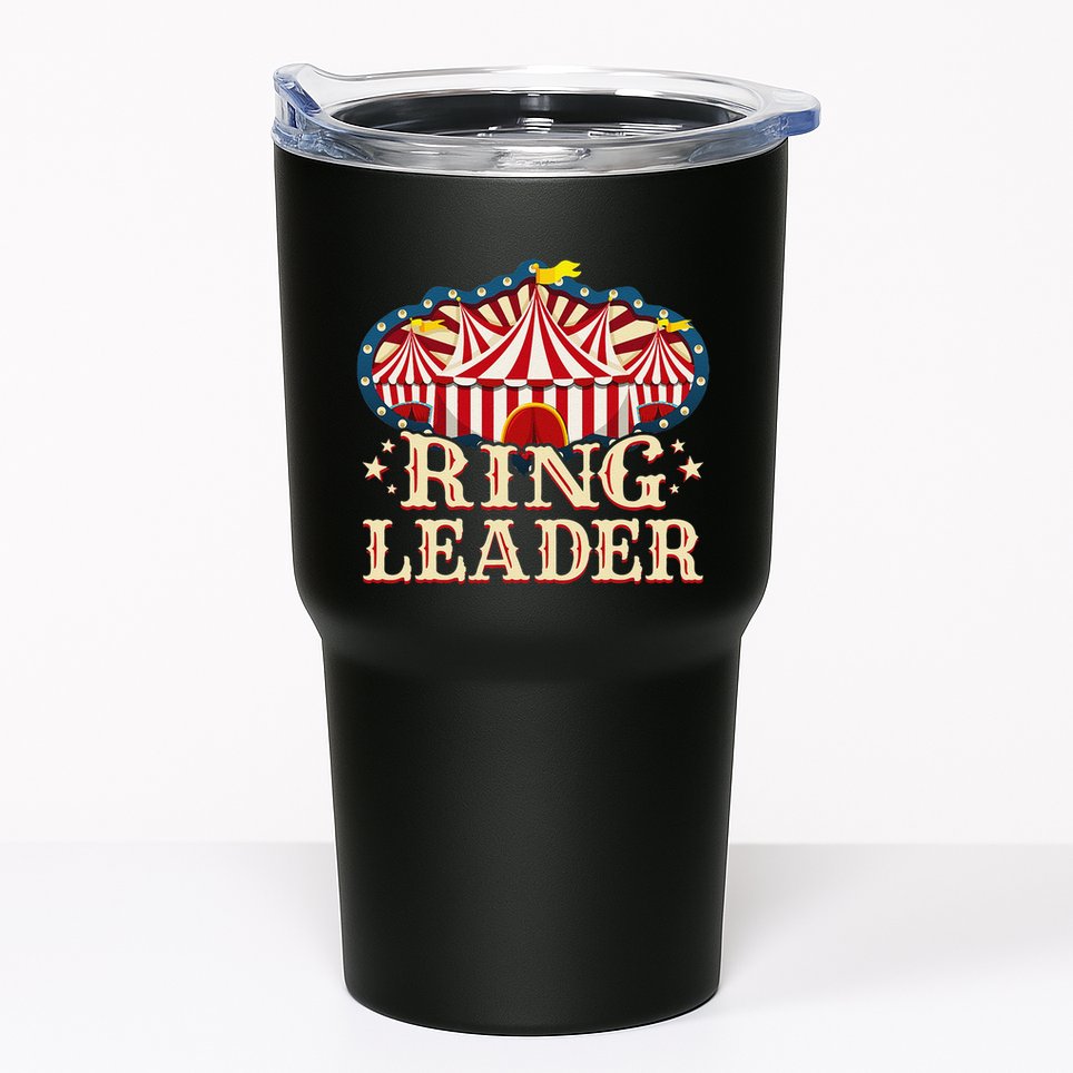 Ringleader Vintage Circus Themed Birthday Party Tumbler