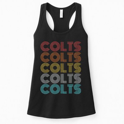 Retro Vintage Colts Womens Tank Top