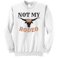 Retro Vintage Classic Country Music Not My First Rodeo Sweatshirt