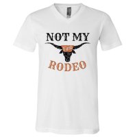 Retro Vintage Classic Country Music Not My First Rodeo V-Neck T-Shirt