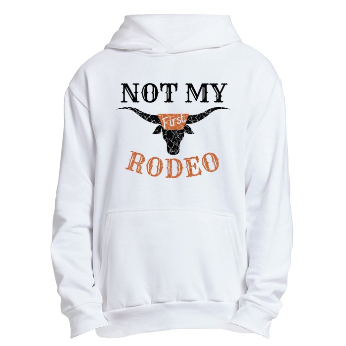 Retro Vintage Classic Country Music Not My First Rodeo Urban Pullover Hoodie