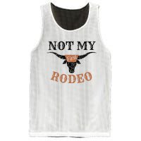 Retro Vintage Classic Country Music Not My First Rodeo Mesh Reversible Basketball Jersey Tank