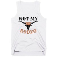 Retro Vintage Classic Country Music Not My First Rodeo Tank Top