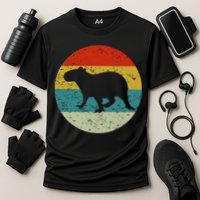 Retro Vintage Capybara Performance Shirt