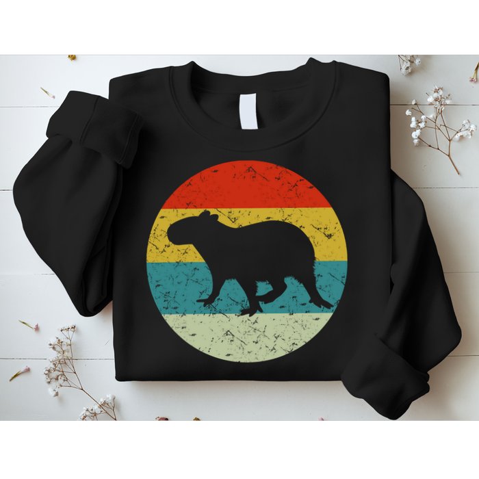 Retro Vintage Capybara Sweatshirt