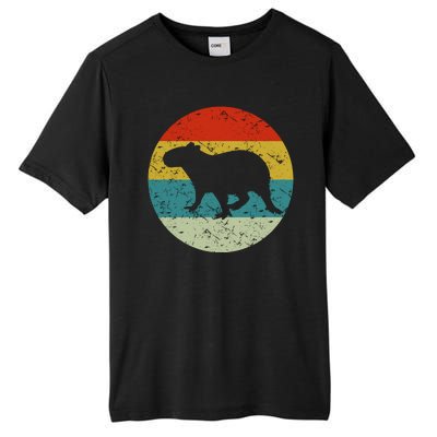 Retro Vintage Capybara Tall Fusion ChromaSoft Performance T-Shirt