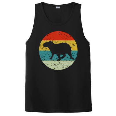 Retro Vintage Capybara PosiCharge Competitor Tank