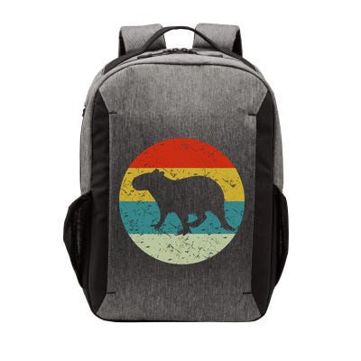 Retro Vintage Capybara Vector Backpack