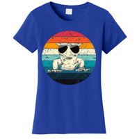 Retro Vintage Crested Gecko Sunglasses Reptile Women's T-Shirt