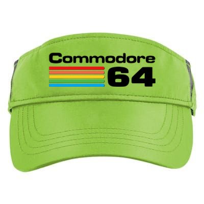 Retro Vintage Commodore Computer Logo Adult Drive Performance Visor