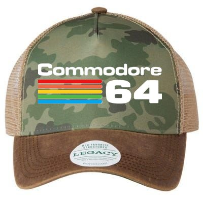 Retro Vintage Commodore Computer Logo Legacy Tie Dye Trucker Hat