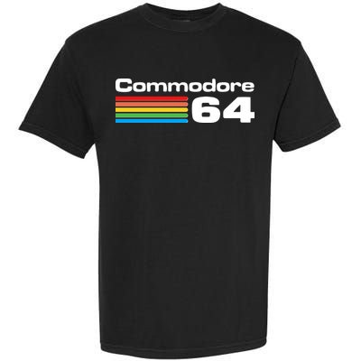 Retro Vintage Commodore Computer Logo Garment-Dyed Heavyweight T-Shirt