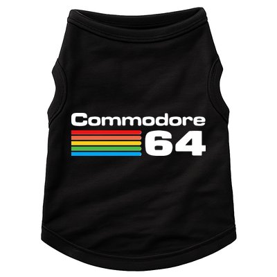 Retro Vintage Commodore Computer Logo Doggie Tank