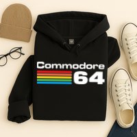 Retro Vintage Commodore Computer Logo Hoodie