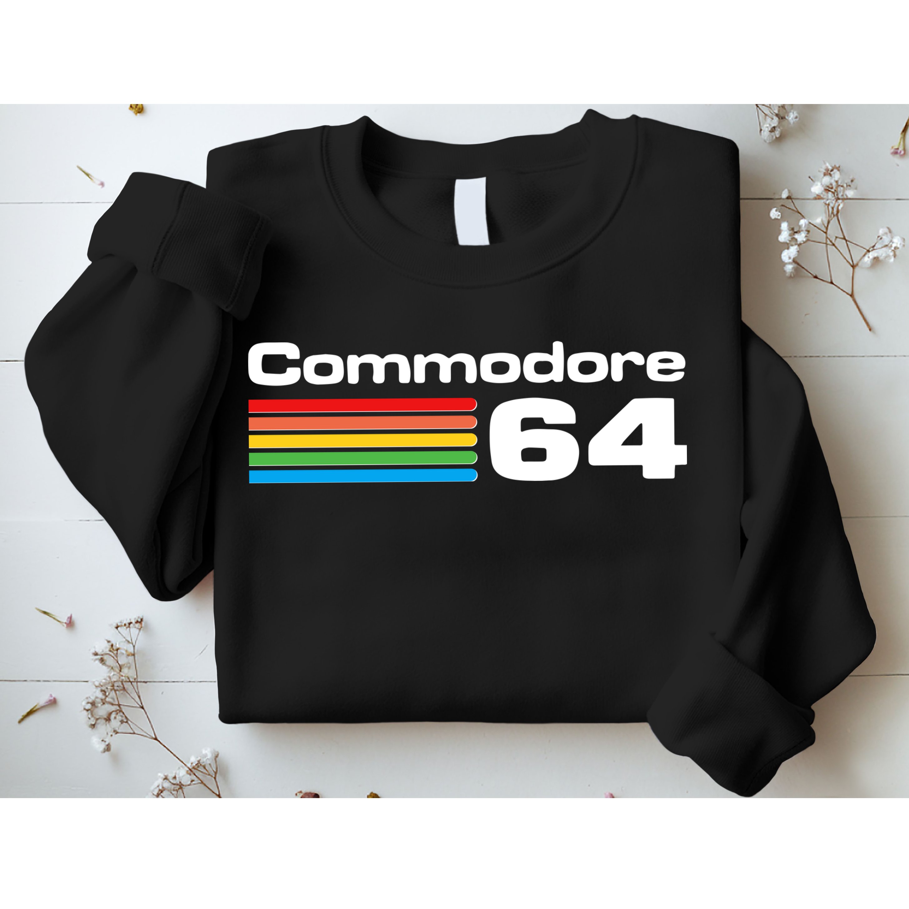 Retro Vintage Commodore Computer Logo Sweatshirt