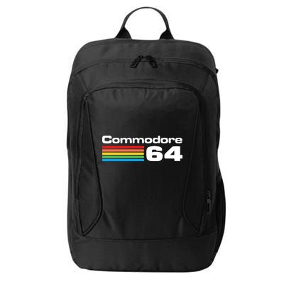 Retro Vintage Commodore Computer Logo City Backpack