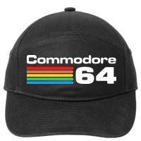 Retro Vintage Commodore Computer Logo 7-Panel Snapback Hat