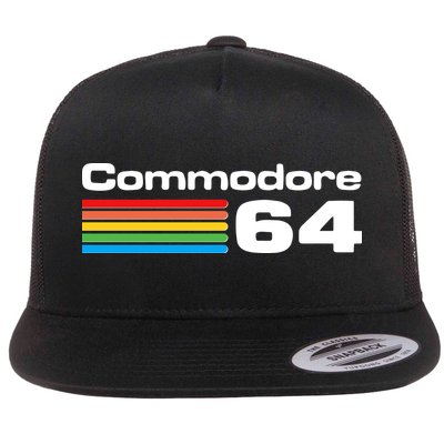 Retro Vintage Commodore Computer Logo Flatbill Hat