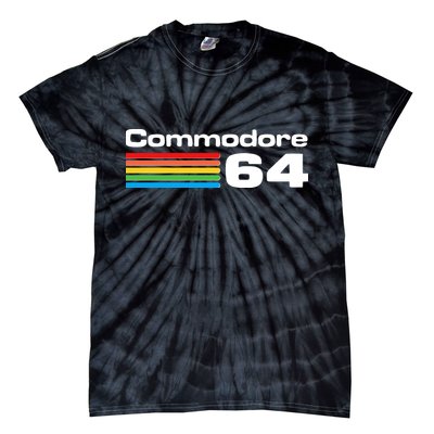 Retro Vintage Commodore Computer Logo Tie-Dye T-Shirt